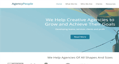 Desktop Screenshot of agency-people.co.uk