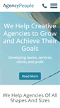 Mobile Screenshot of agency-people.co.uk